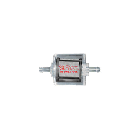 Gasoline And Diesel Fuel Filter, Clear 1/4"