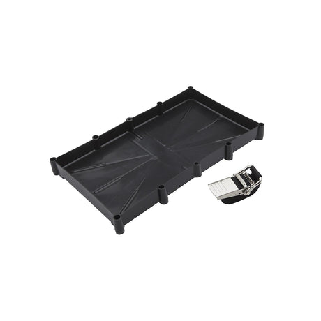 Seachoice 22013 Battery Tray w/Strap & Stainless-Steel Buckle, 24/cs