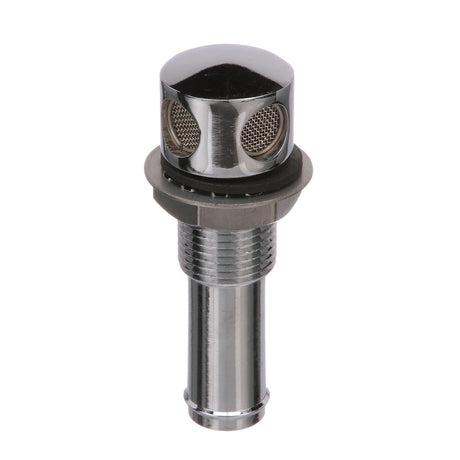 Seachoice Thru-Hull Vent For 9/16" or 5/8" Hose, Chrome Plated