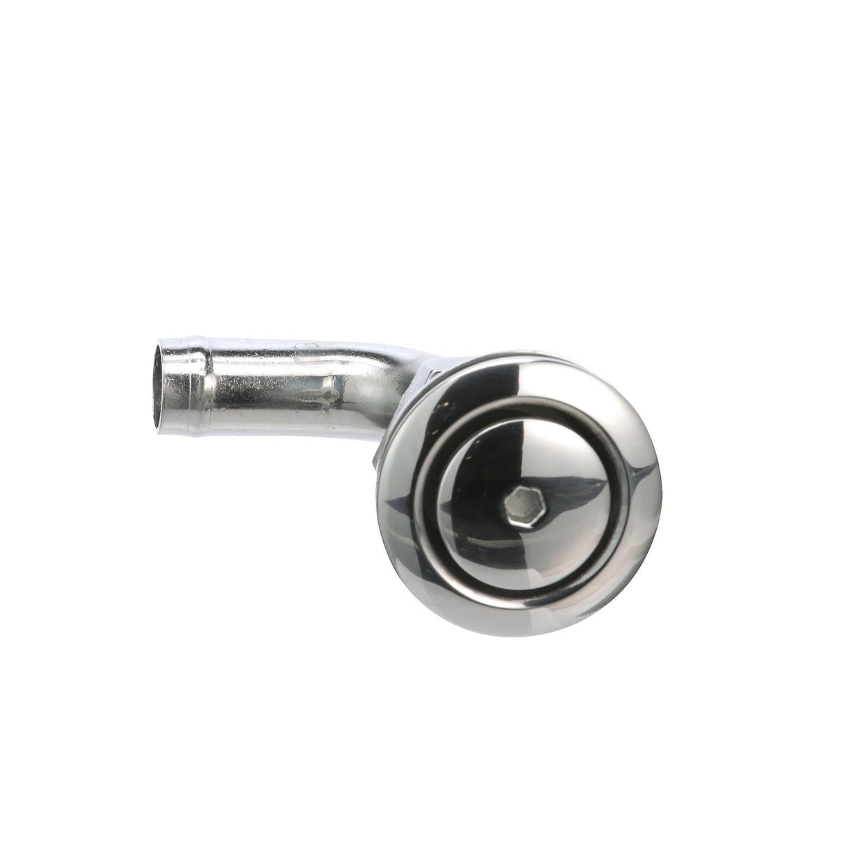 Seachoice 90 Degree Stainless Steel Flush Mount Fuel Vent for 5/8" Hose
