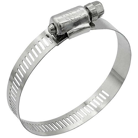 Seachoice 23397 Stainless-Steel Marine Hose Clamps, 1/2" Band, Size #48, 10/Bx