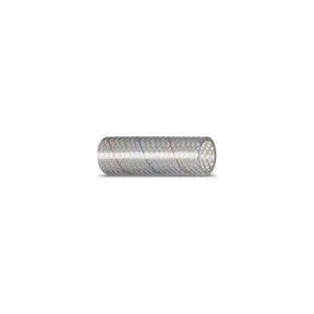 Seachoice 23541 Clear Reinforced PVC Tubing w/Red & Blue Tracer - 162 Series3/8" x 50'