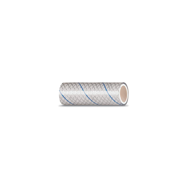 Seachoice 23561 Clear Reinforced PVC Tubing w/Blue Tracer - 164 Series 1/2" x 25'