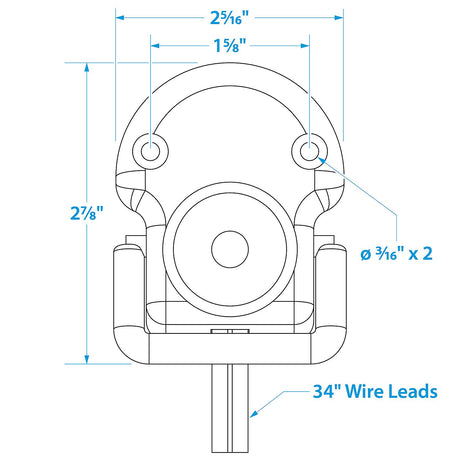 Seachoice Foot Control Switch For Manually Operated Trolling Motors