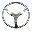 Seachoice Stainless Steel Sports Steering Wheel With Turning Knob
