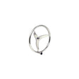 Seachoice Stainless Steel Sports Steering Wheel With Turning Knob