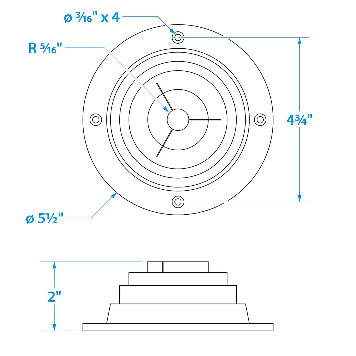 Seachoice Motorwell Boot