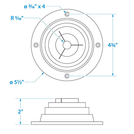 Seachoice Motorwell Boot