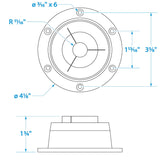 Seachoice Motorwell Boot