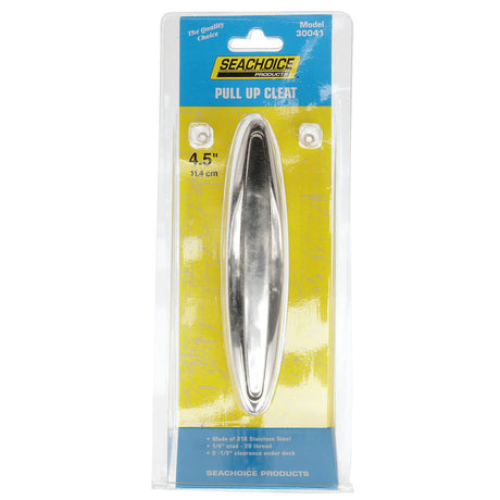 Seachoice Stainless Steel Pull Up Cleat With Studs