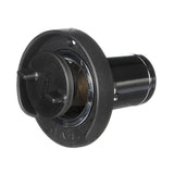 Seachoice Chrome Plated Zinc Gas Deck Fill With Cap (Strap Tether) For 1-1/2" Hose