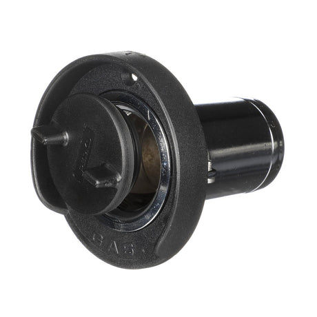 Seachoice Chrome Plated Zinc Gas Deck Fill With Cap (Strap Tether) For 1-1/2" Hose