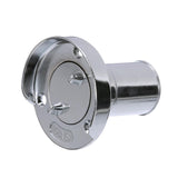 Seachoice Chrome Plated Zinc Gas Deck Fill With Cap (Beaded Chain Tether) For 1-1/2" Hose