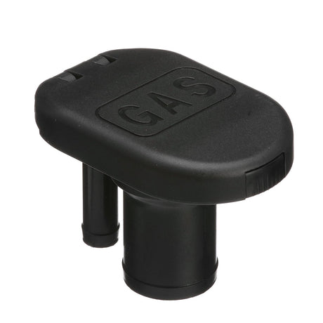 Seachoice Molded Plastic Gas Deck Fill With Vent and Cap (Hinge Flip Top) For 1-1/2" Hose