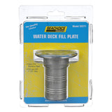 Seachoice Stainless Steel Deck Fill With Cap (Chain Tether) For 1-1/2" Hose