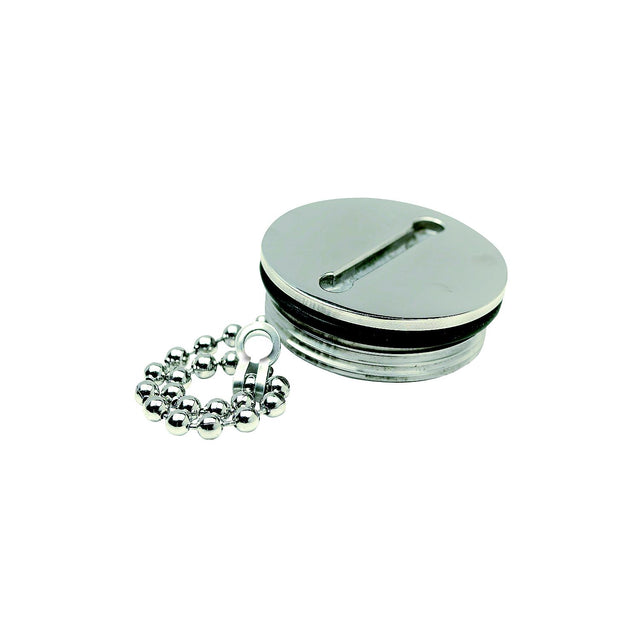 Seachoice Stainless Steel Replacement Cap For Seachoice Deck Fill 32251, 32261, 32271 or 32281