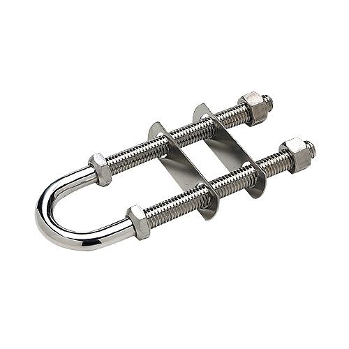 Stainless Bow Eye, 3/8 x 3-7/16, Bulk, Pack of 12