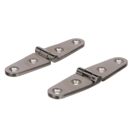 Seachoice 33801 Stainless Steel Strap Hinges (1 Pair Per Pack)