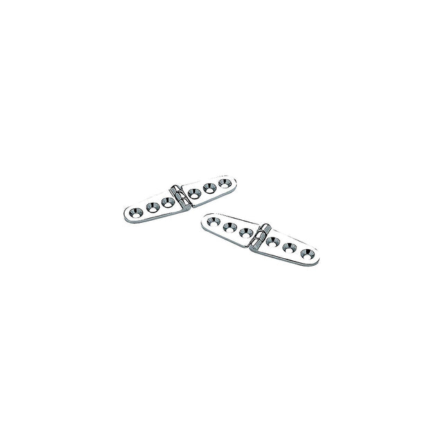 Seachoice Chrome Plated Brass Strap Hinges (1 Pair Per Pack)