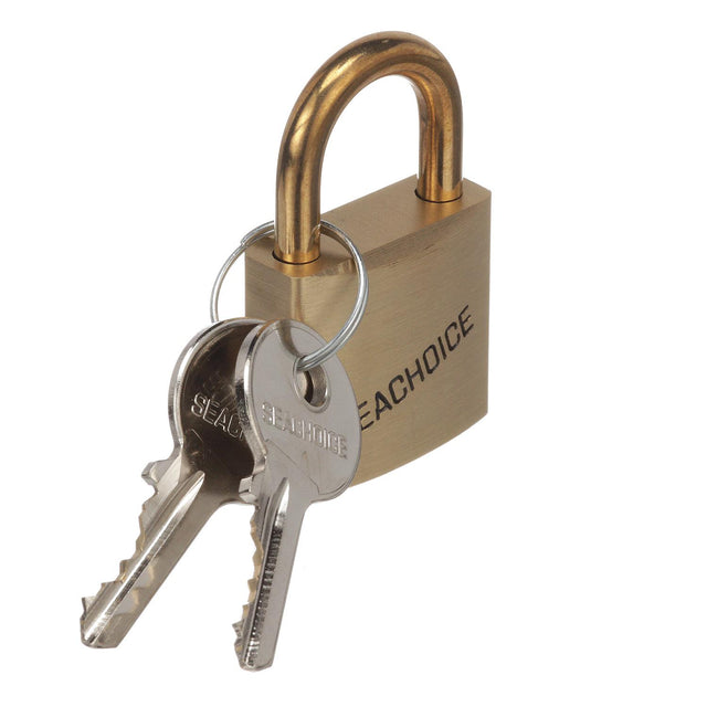 Seachoice 37231 2″ Solid Brass Body Padlock - Single Lock