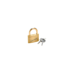 Seachoice 37311 1-1/2″ Keyed-Alike Solid Brass Padlocks (3 Per Card)
