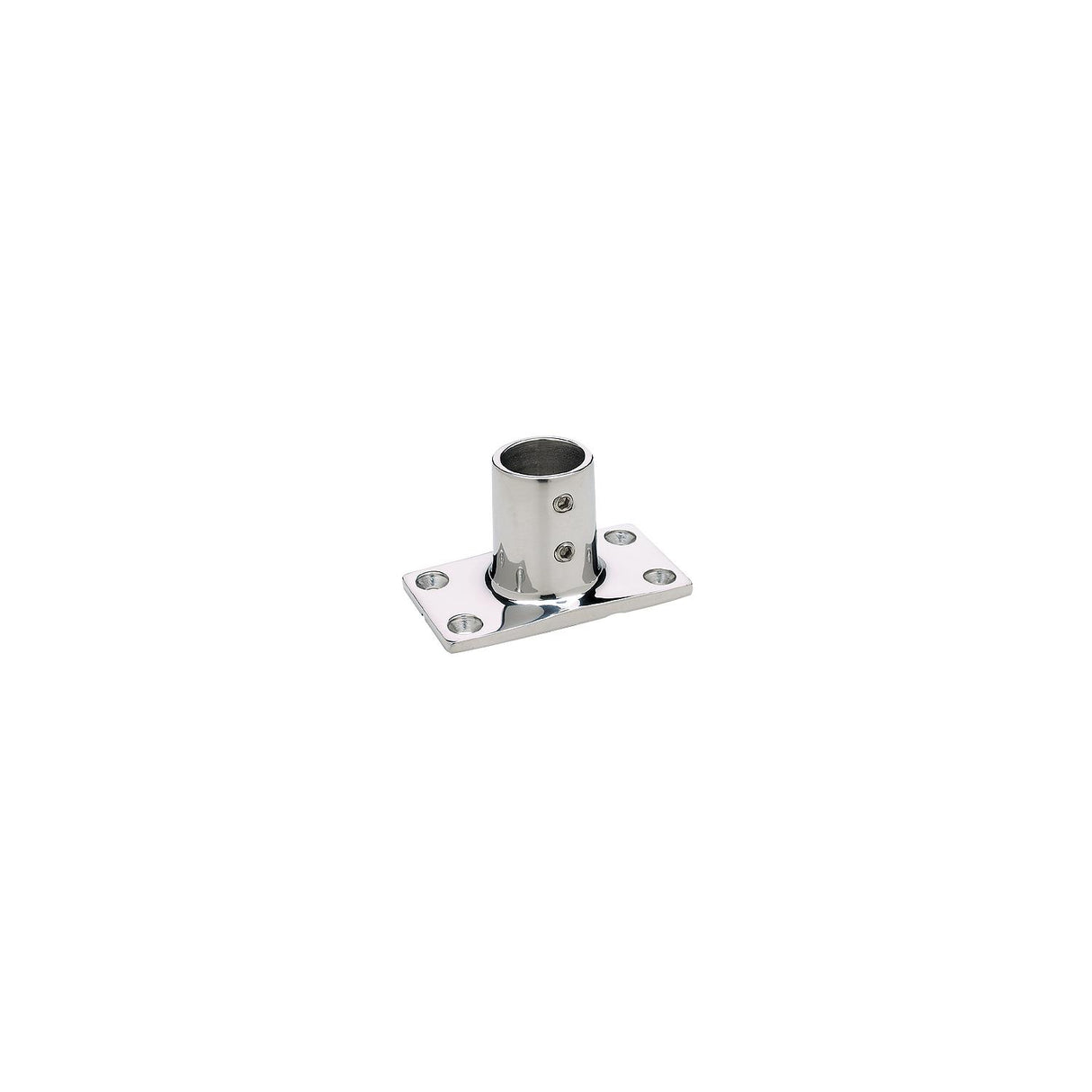 Seachoice Rectangular Base Rail Fitting for 7/8" OD Tubing