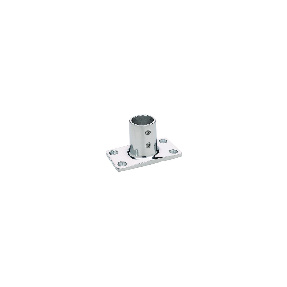 Seachoice Rectangular Base Rail Fitting for 7/8" OD Tubing