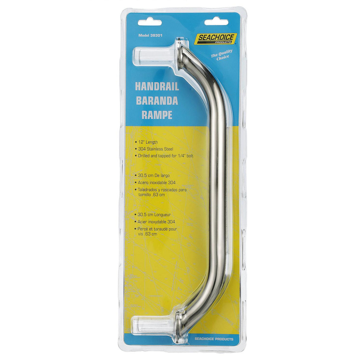 Seachoice 38301 Stainless Steel Hand Rail