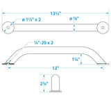 Seachoice 38301 Stainless Steel Hand Rail