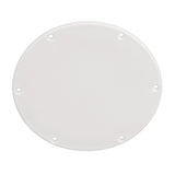 Seachoice Polypropylene Cover Plate Arctic White OD: 7-5/8"