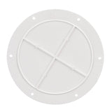 Seachoice Polypropylene Cover Plate Arctic White OD: 7-5/8"