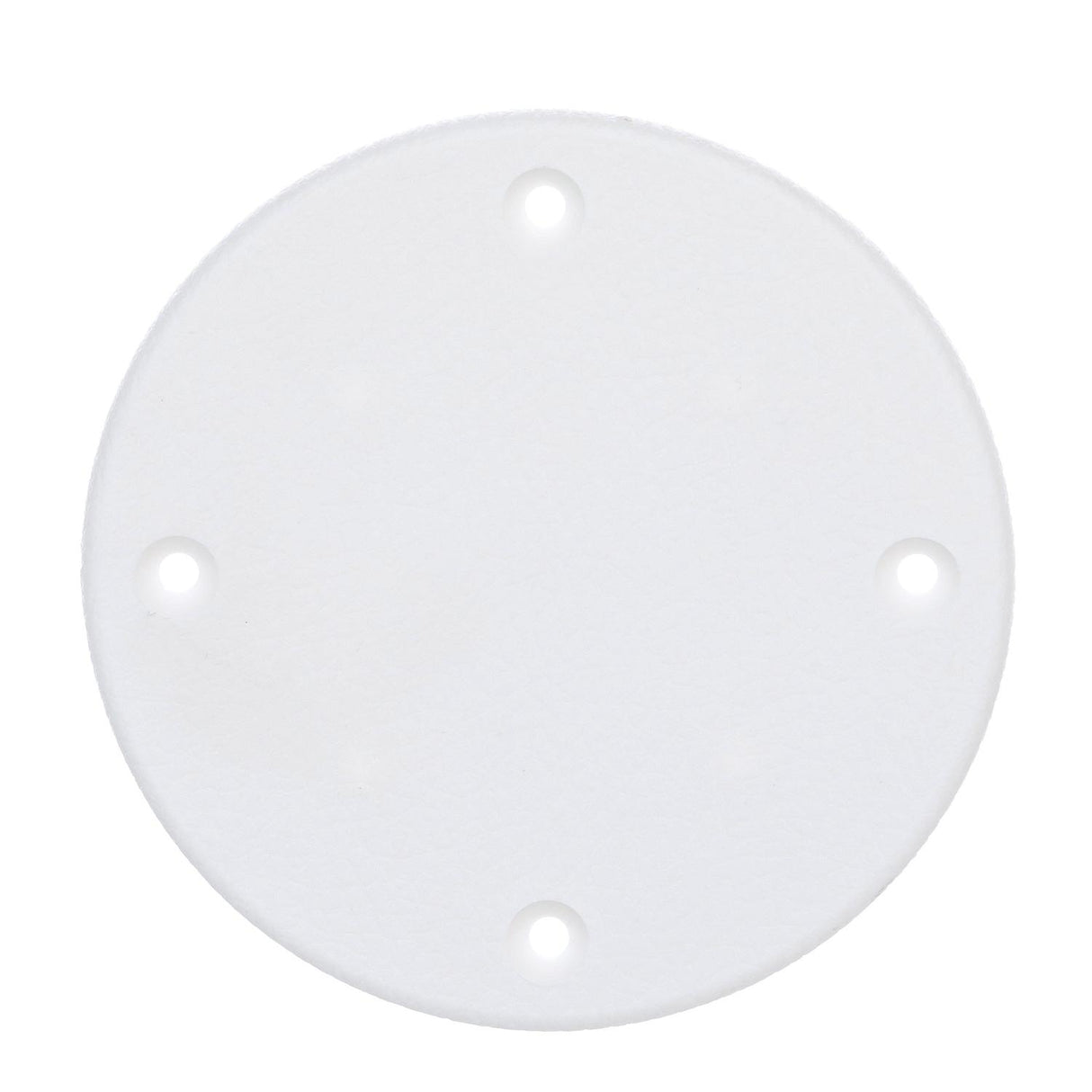 Seachoice Polypropylene Cover Plate Arctic White OD: 4-1/8"