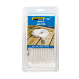 Seachoice Solid Braid Nylon Anchor Line White, 3/8" x 50'