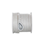 Seachoice 40731 3-Strand Twisted Nylon Anchor Line - White, 1/2" x 100'