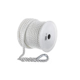 Seachoice 40731 3-Strand Twisted Nylon Anchor Line - White, 1/2" x 100'