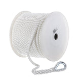 Seachoice 40751 3-Strand Twisted Nylon Anchor Line - White, 1/2" x 200'
