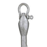 Seachoice 41020 Galvanized Folding Grapnel Anchor, 7 lbs.
