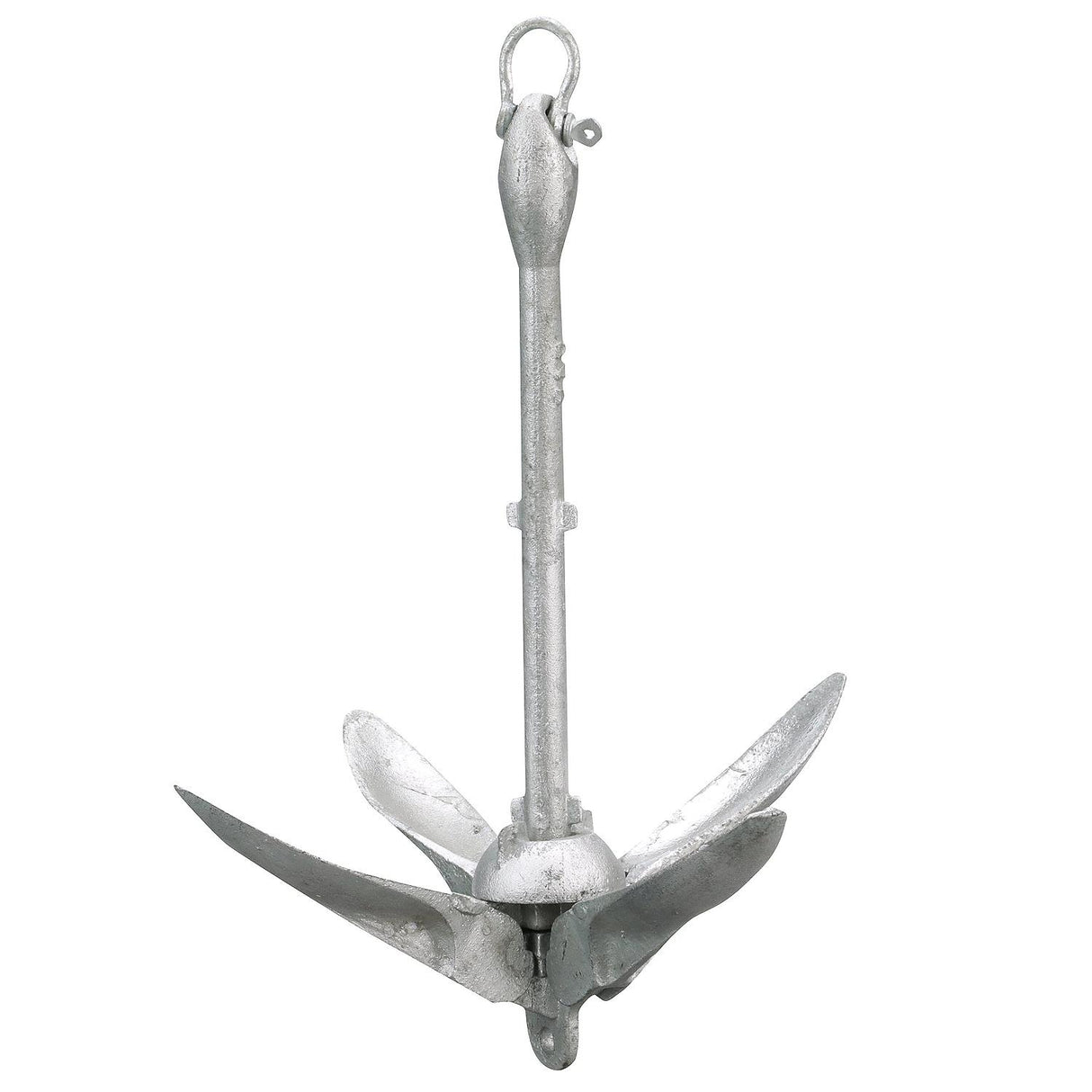 Seachoice 41020 Galvanized Folding Grapnel Anchor, 7 lbs.