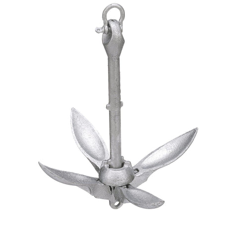 Seachoice 41050 Galvanized Folding Grapnel Anchor, 1-1/2 lbs.