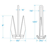 Seachoice PWC Fluke Anchor Kit