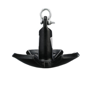 Seachoice 41510 Black Vinyl Coated River Anchor, 15 lbs.