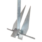 Seachoice 41730 Hot Dipped Galvanized Deluxe Anchor, Size 13S
