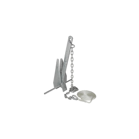 Seachoice Deluxe Anchor Kit (Includes Anchor, 1/4" x 4' Anchor Lead With (2) 5/16" Shackles and 3/8" x 150' Anchor Line)