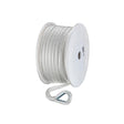 Seachoice Double Braid Nylon Anchor Line, White