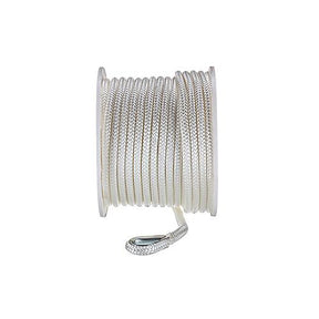 Seachoice Double Braid Nylon Anchor Line, White