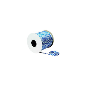Blue/White Solid Braid MFP Multi-Purpose Spool (Derby Rope), 3/8" x 500'