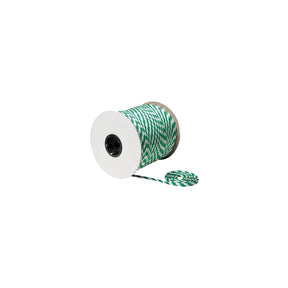 Green/White Solid Braid MFP Multi-Purpose Spool (Derby Rope), 3/8 x 500'