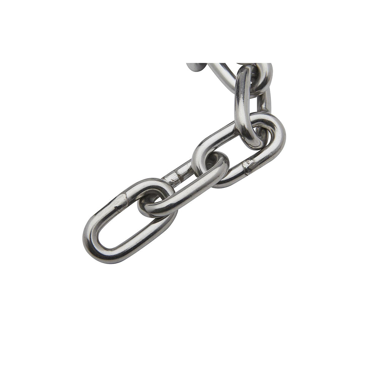 Seachoice 44123 Stainless Steel Anchor Lead Chain, 1/4" x 4', 5/16" Shackle