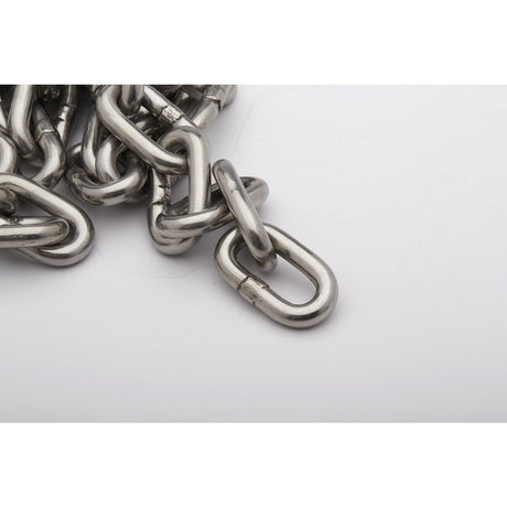 Seachoice 44143 Stainless Steel Anchor Lead Chain, 5/16" x 5', 3/8" Shackle