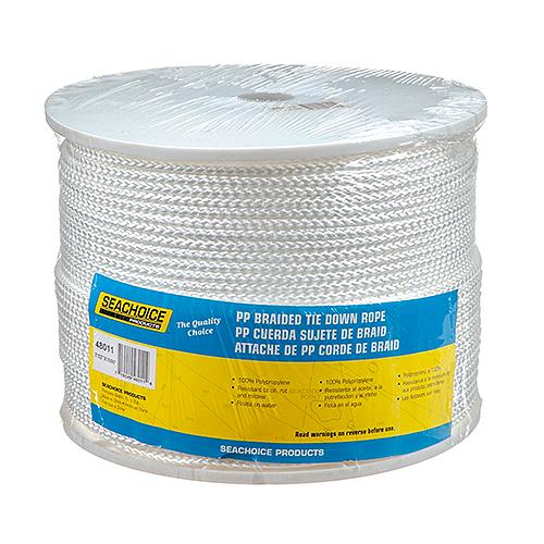 Seachoice White General Purpose Tie Down Cord 1000' Spool